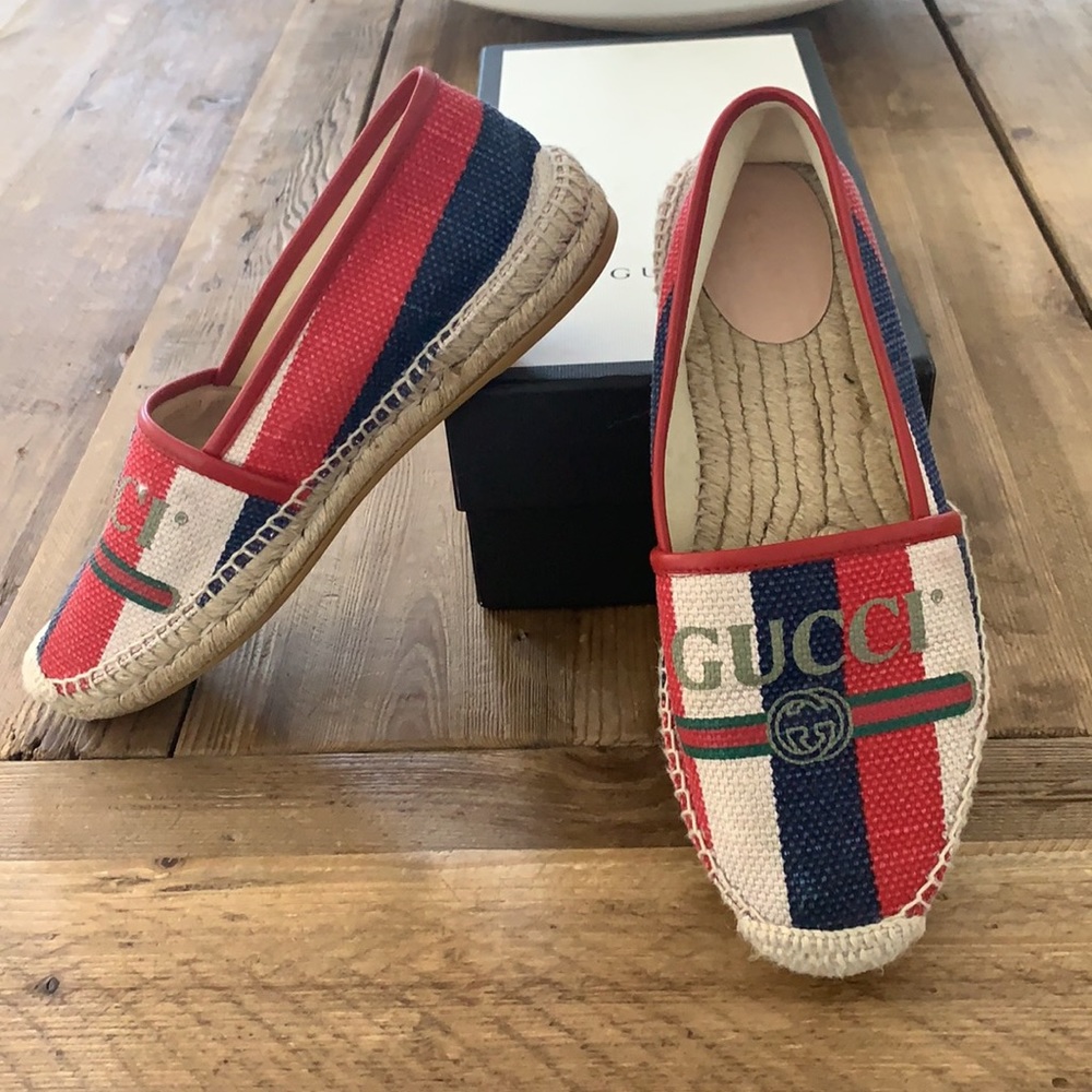 Authentic Gucci Espadrilles With Box Size 39 - image 6